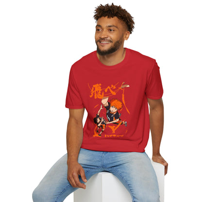Anime Spiking Volleyball T-Shirt