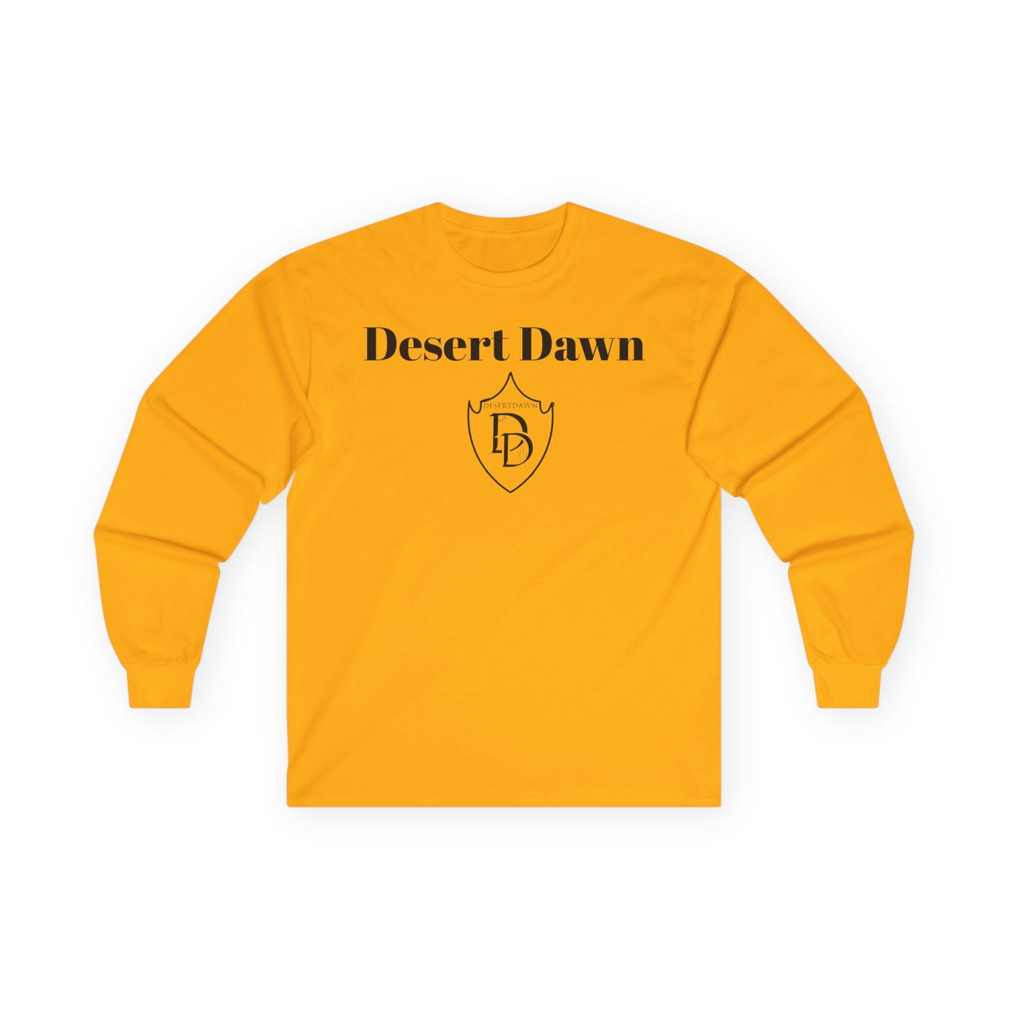 Desert Dawn Shield Design Long Sleeve Tee