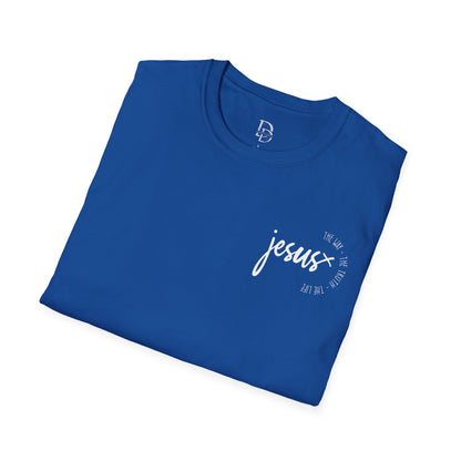 Inspirational Graphic Tee Jesus Design