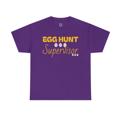 Egg Hunt Supervisor Tee - I'm so egg-cited design
