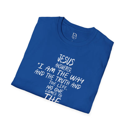 Christian Tee - Inspirational Quote Shirt, John 14:6