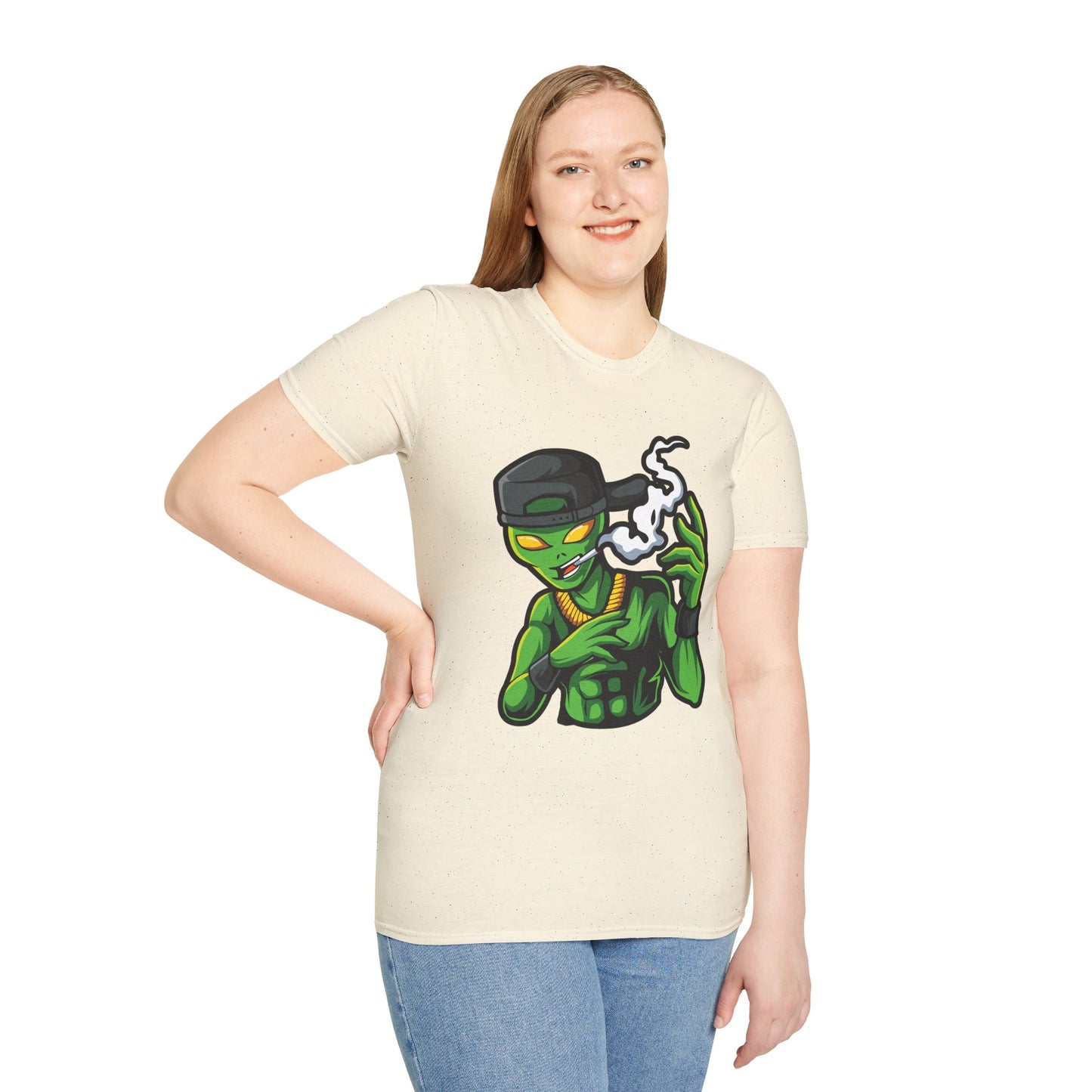 Alien Smoking T-Shirt