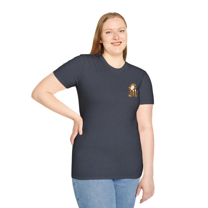 Christian T-Shirt Blessed loved and led