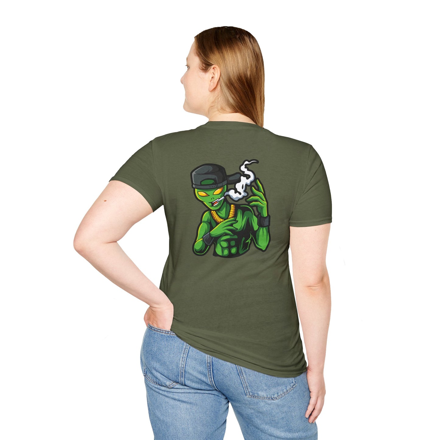 420 Alien Graphic Unisex T-Shirt