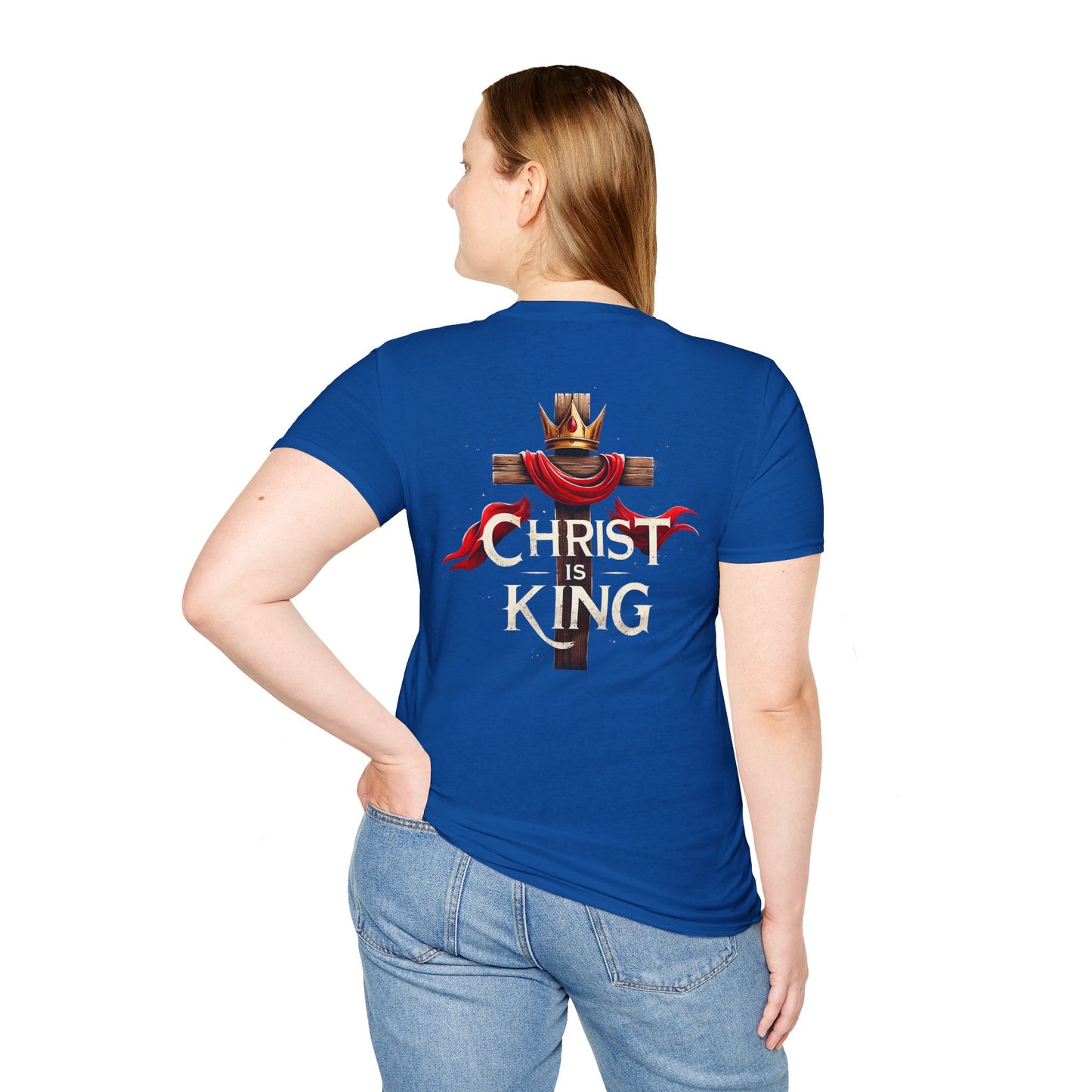 Faith-Inspired Unisex T-Shirt - Christ is King Themed