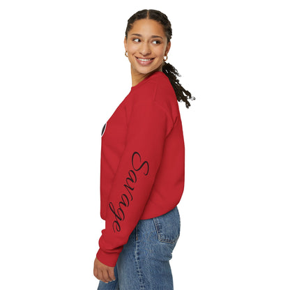 Savage Drumming  Crewneck Sweatshirt