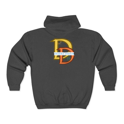Desert Dawn Full Zip Hooded Sweatshirt