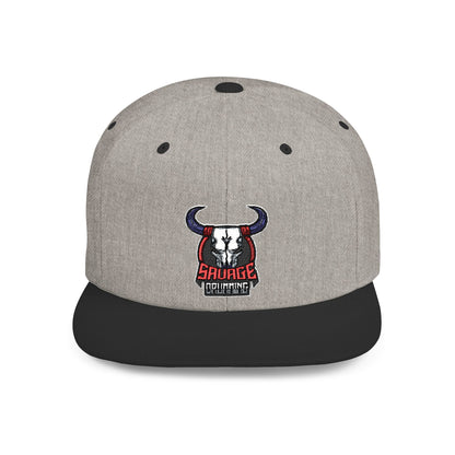Savage Drumming Flat Bill Snapback Hat