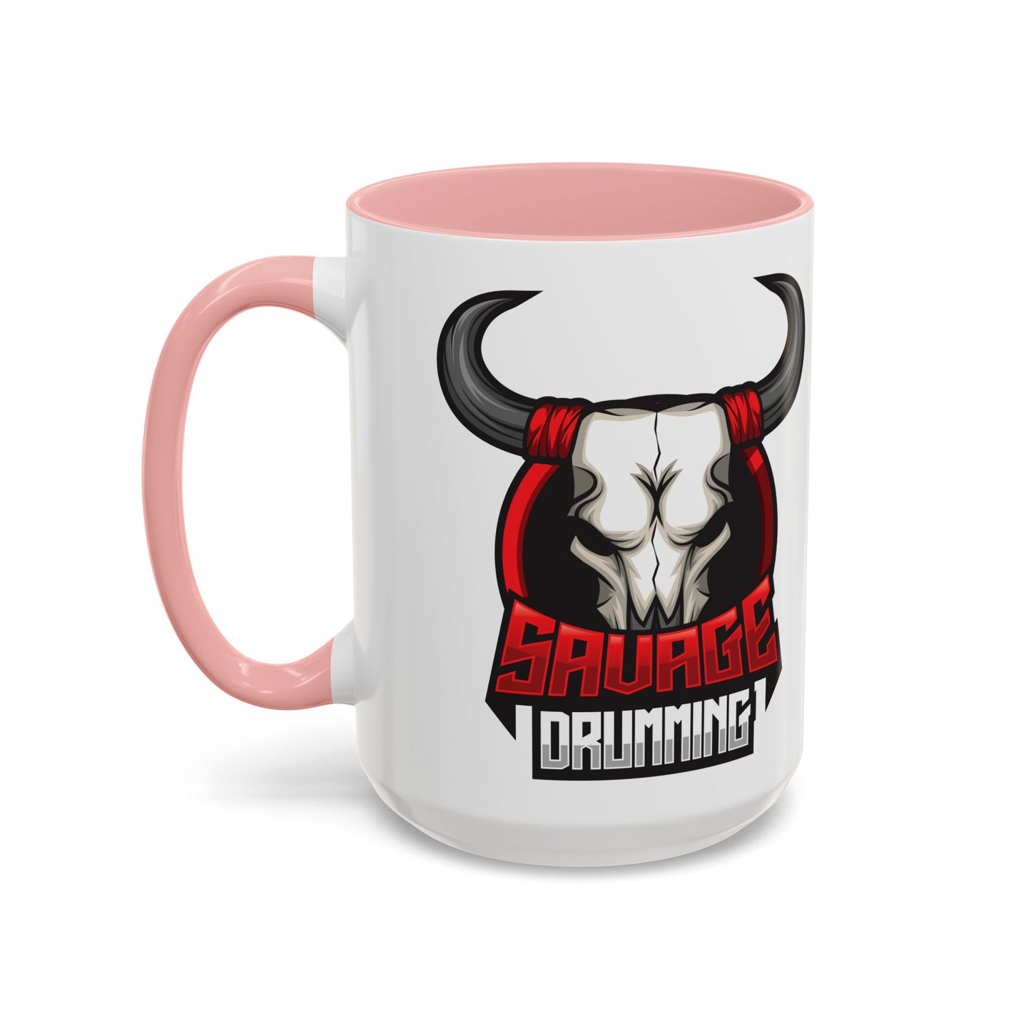 Savage Drumming Accent Coffee Mug | 11 & 15oz |