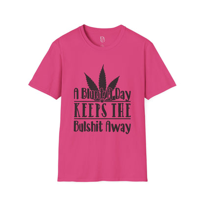 Funny Cannabis T-Shirt - A Blunt A Day