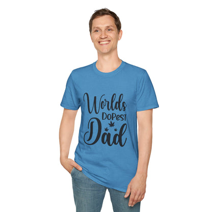 Dad Unisex T-Shirt - World's Dopest Dad