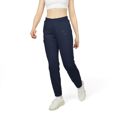 Adidas Fleece Joggers Desert Dawn Shield design