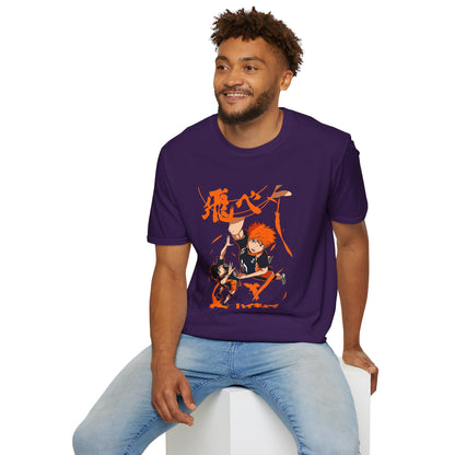 Anime Spiking Volleyball T-Shirt