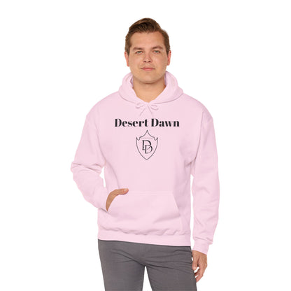 Desert Dawn Shield Design Hooded Sweatshirt