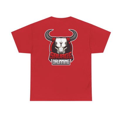 Savage Drumming Logo Cotton Tee