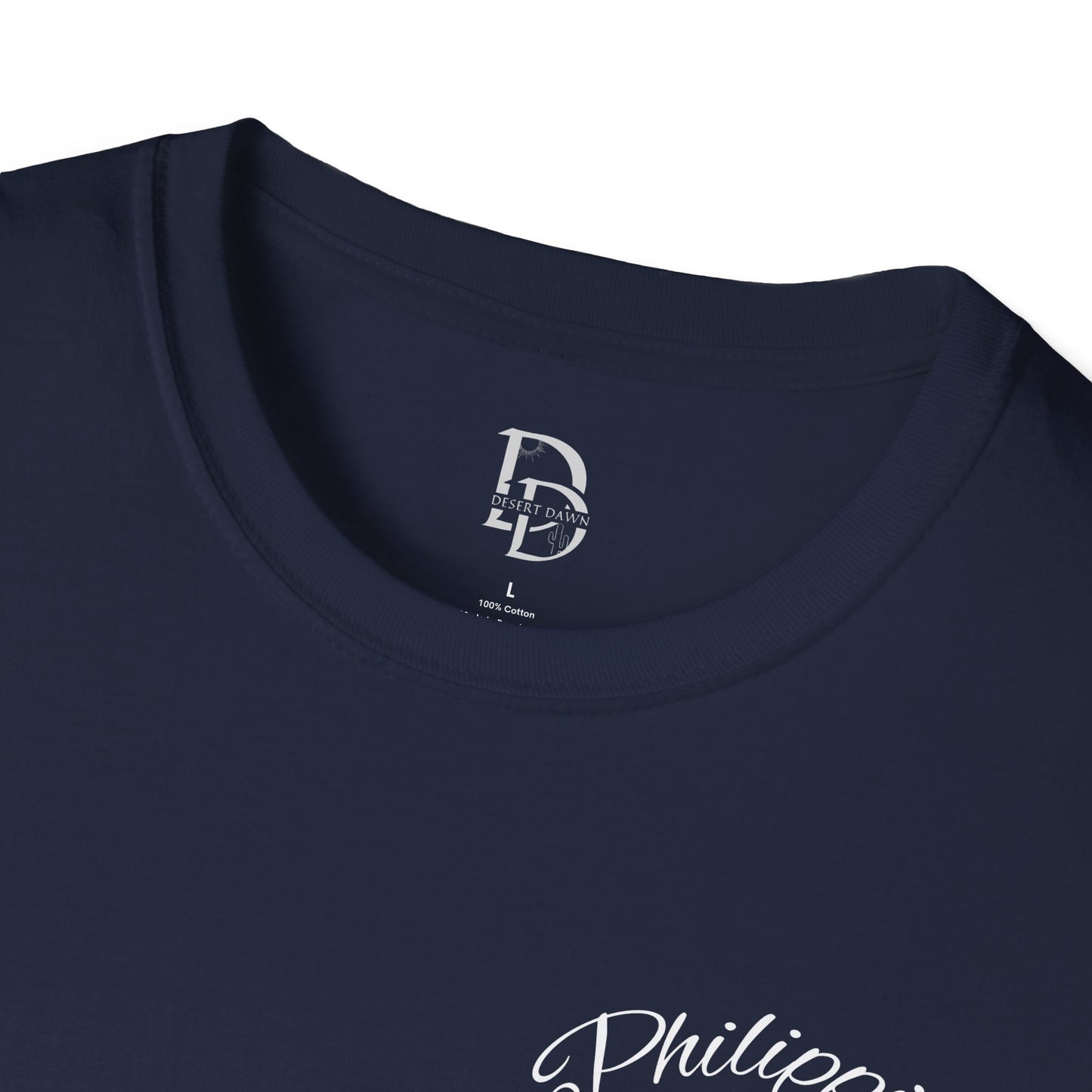 Inspirational Lion Tee | Unisex Softstyle T-Shirt, Christian Apparel, Philippians 4:13