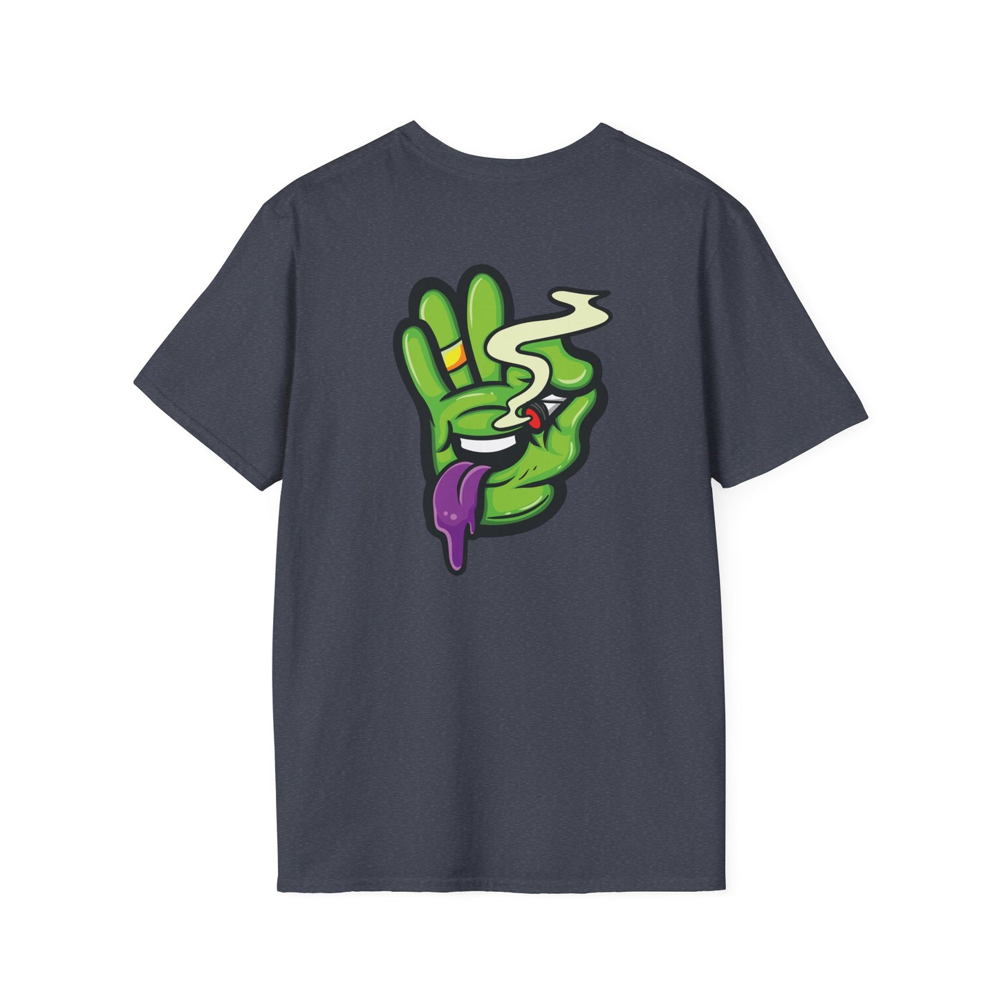420 Graphic Unisex T-Shirt - Blunt Smoking Graphic