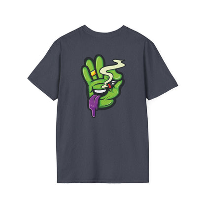 420 Graphic Unisex T-Shirt - Blunt Smoking Graphic