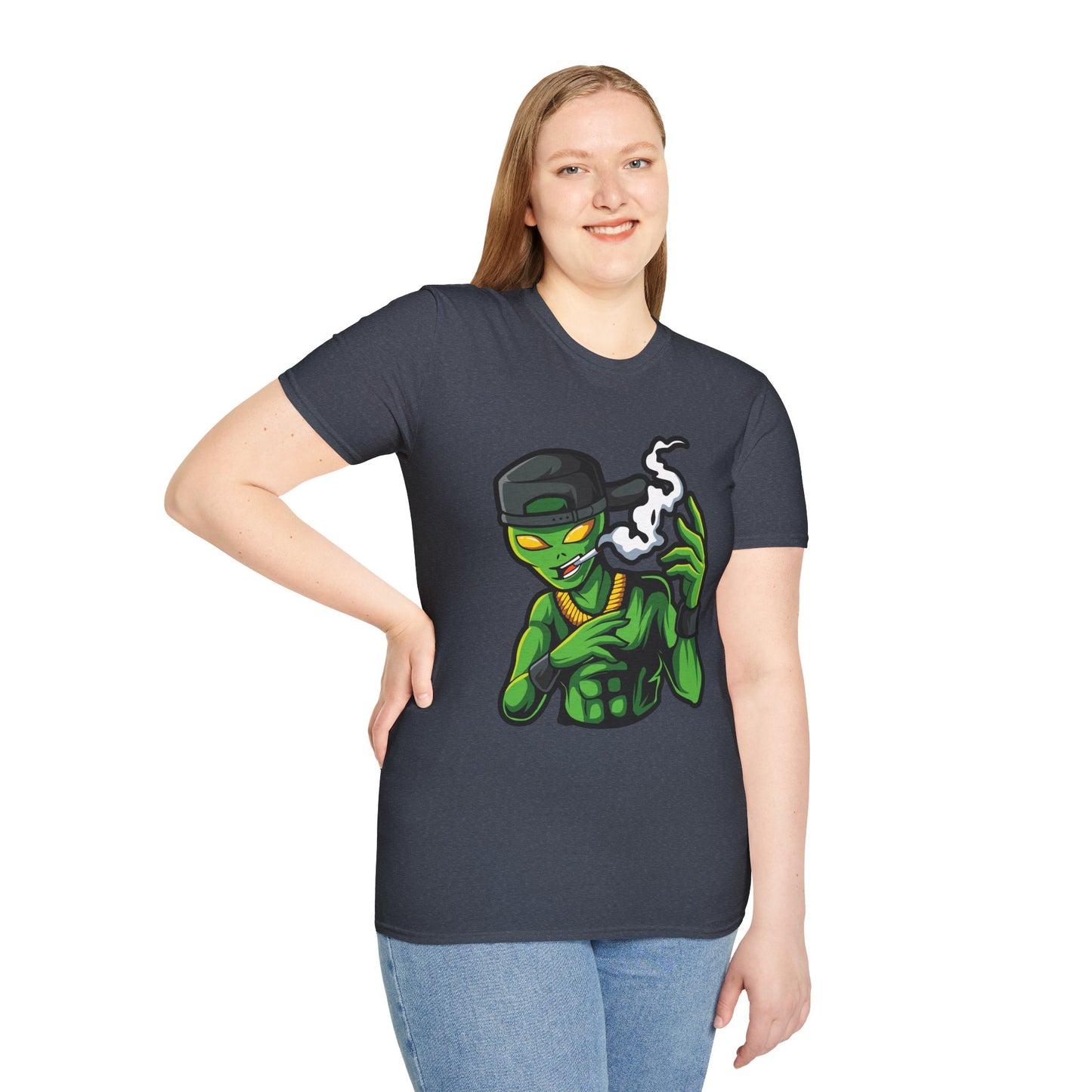 Alien Smoking T-Shirt