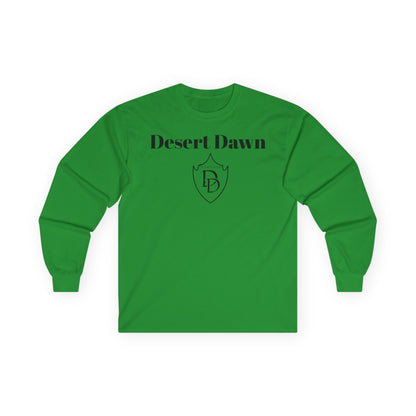Desert Dawn Shield Design Long Sleeve Tee
