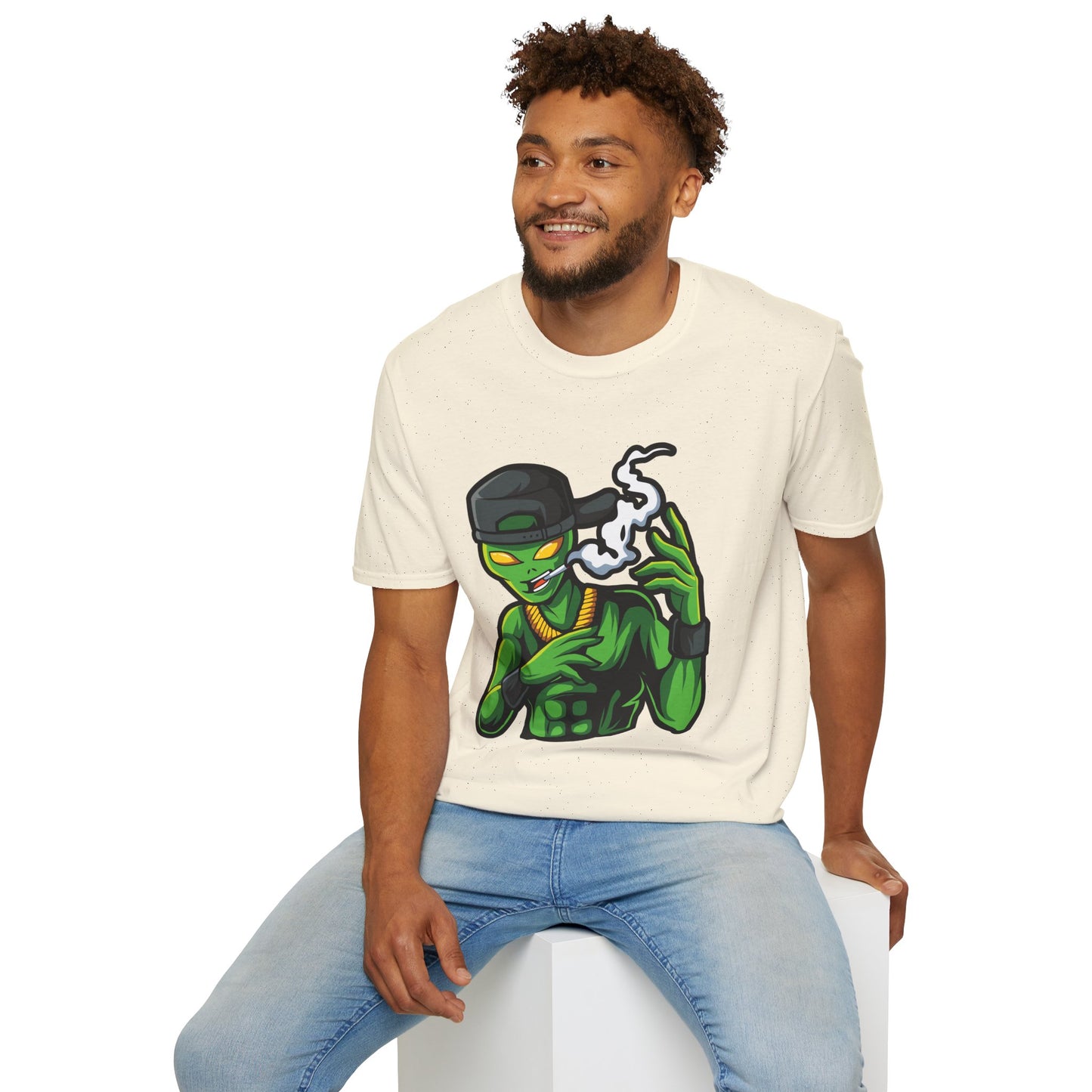 Alien Smoking T-Shirt