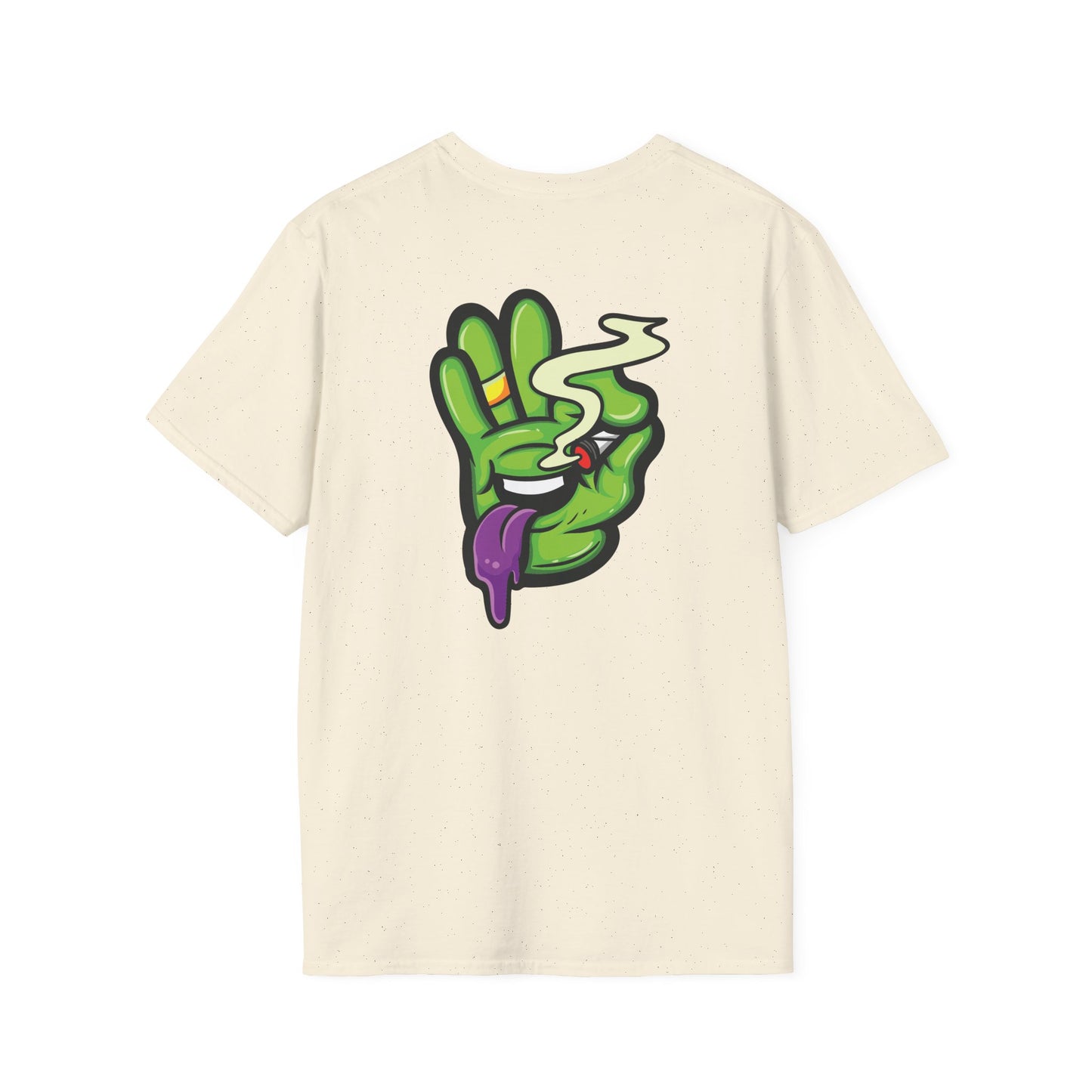 420 Graphic Unisex T-Shirt - Blunt Smoking Graphic