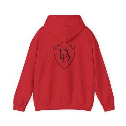 Desert Dawn Shield Design Hooded Sweatshirt