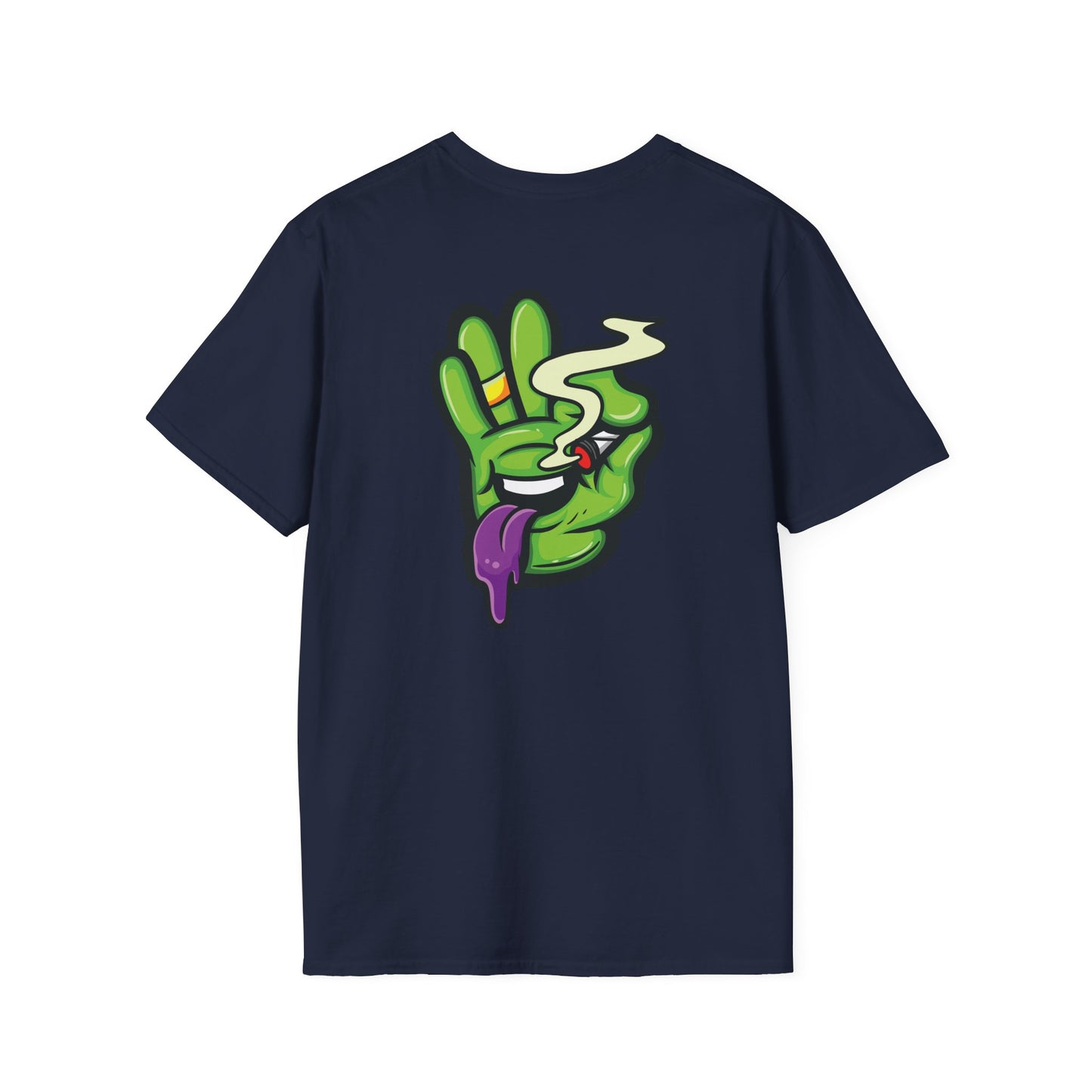 420 Graphic Unisex T-Shirt - Blunt Smoking Graphic