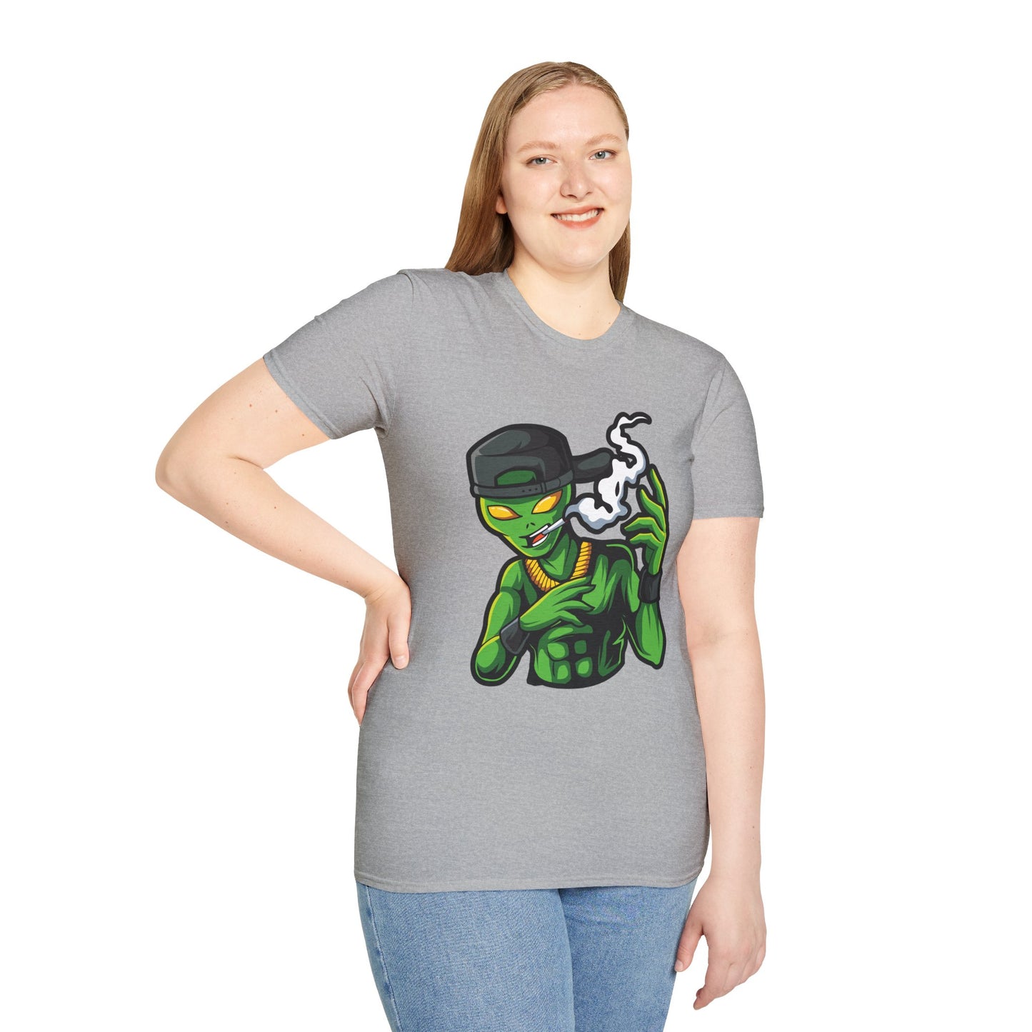 Alien Smoking T-Shirt