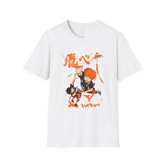 Anime Spiking Volleyball T-Shirt