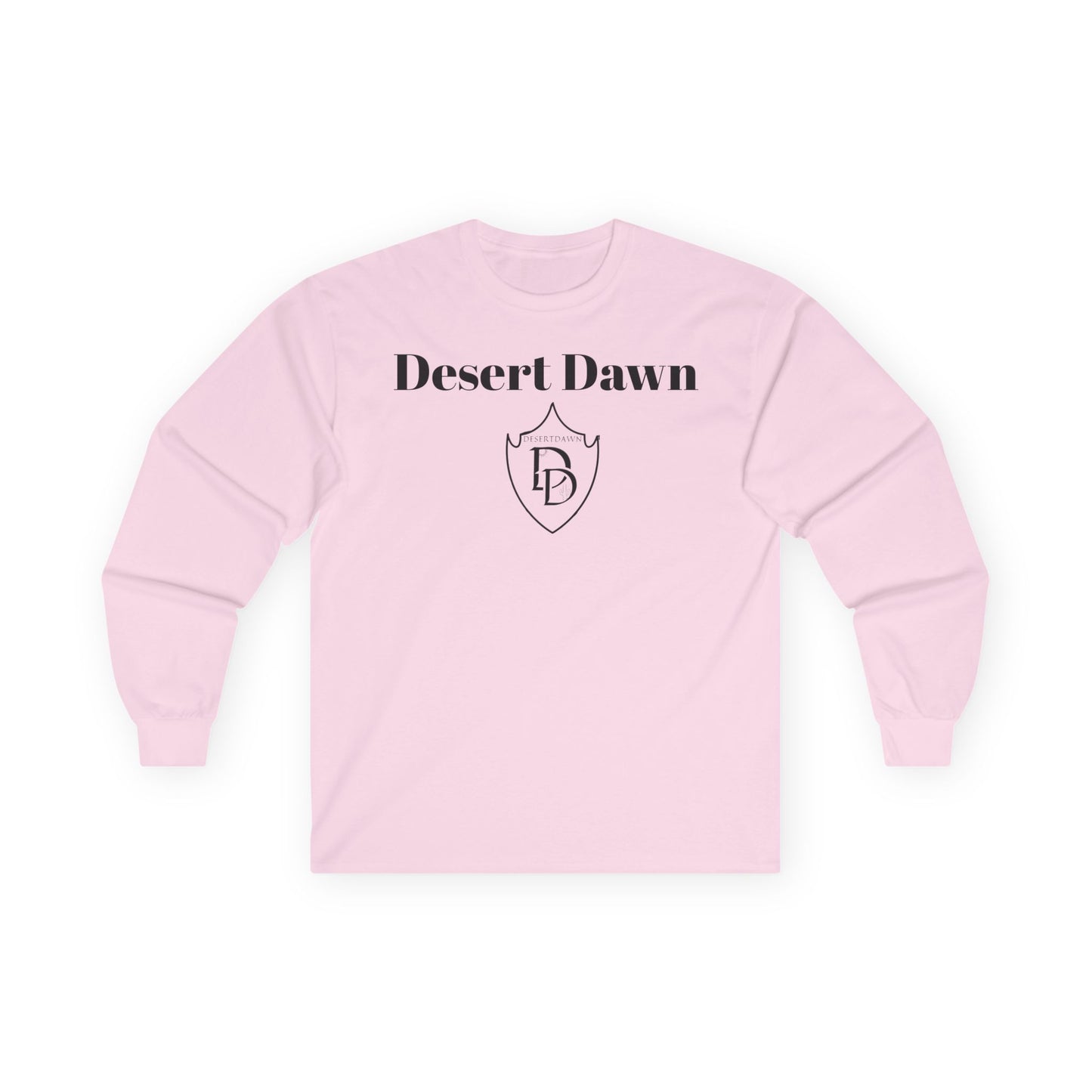 Desert Dawn Shield Design Long Sleeve Tee