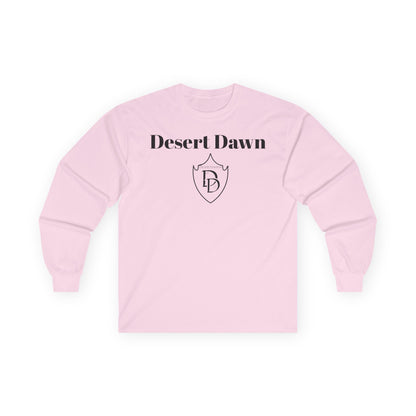 Desert Dawn Shield Design Long Sleeve Tee