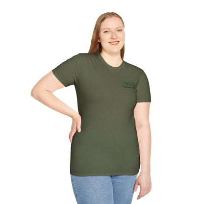 420 Alien Graphic Unisex T-Shirt