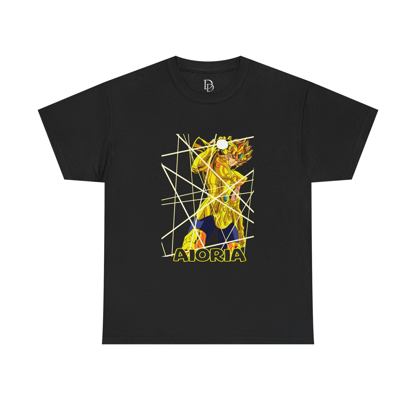 T-Shirt Aioria Anime Character Design