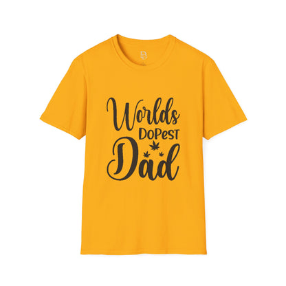 Dad Unisex T-Shirt - World's Dopest Dad