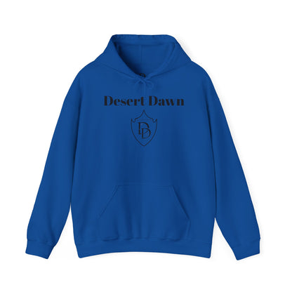Desert Dawn Shield Design Hooded Sweatshirt