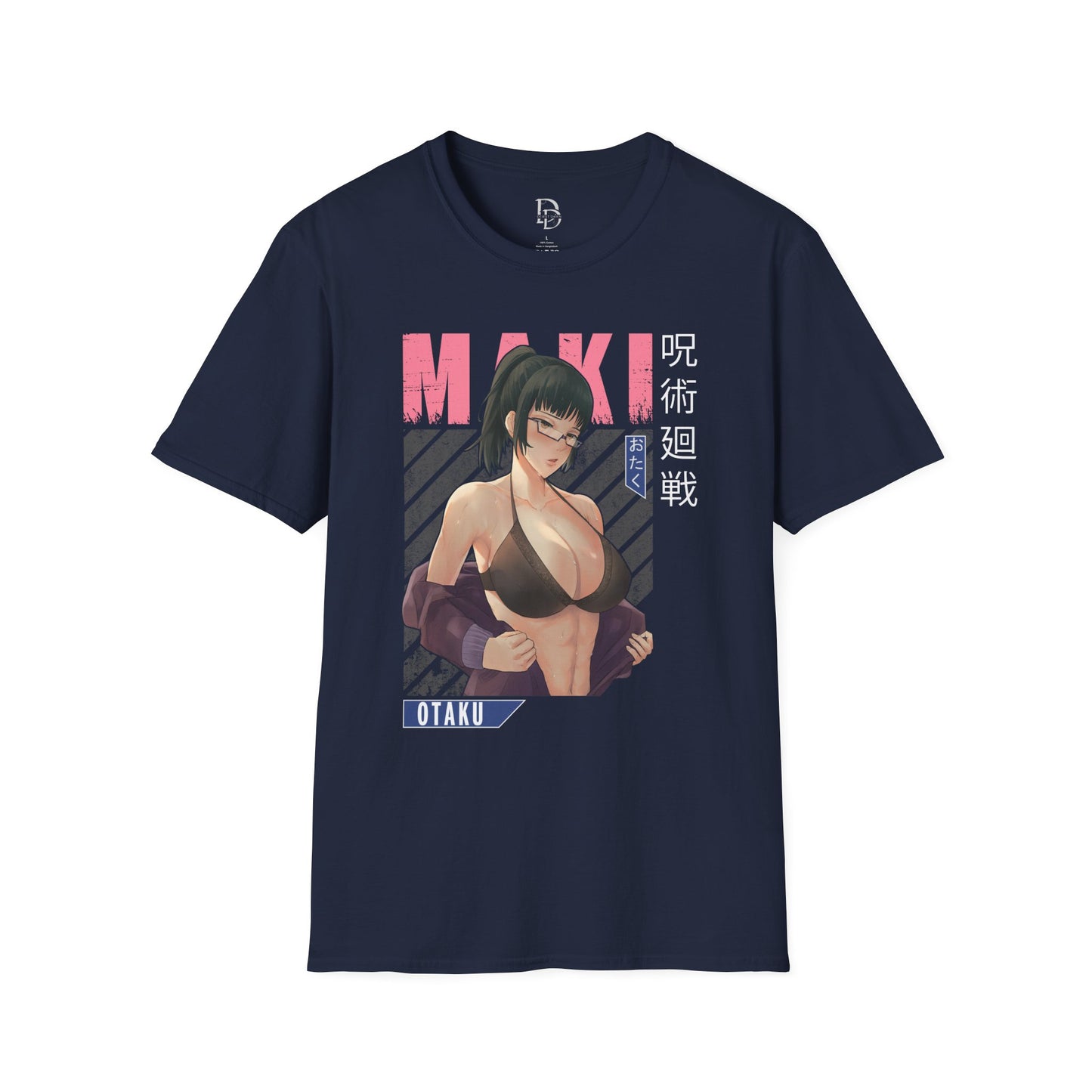 Maki Zennin Jujitsu Softstyle T-Shirt - Anime Character Tee