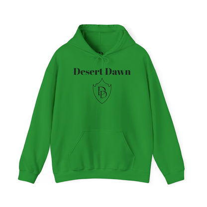Desert Dawn Shield Design Hooded Sweatshirt