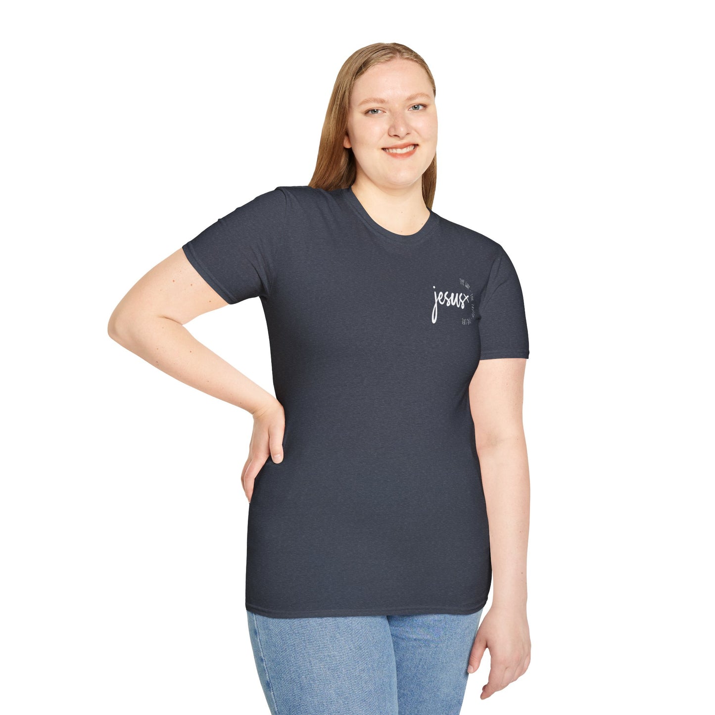 Inspirational Graphic Tee Jesus Design