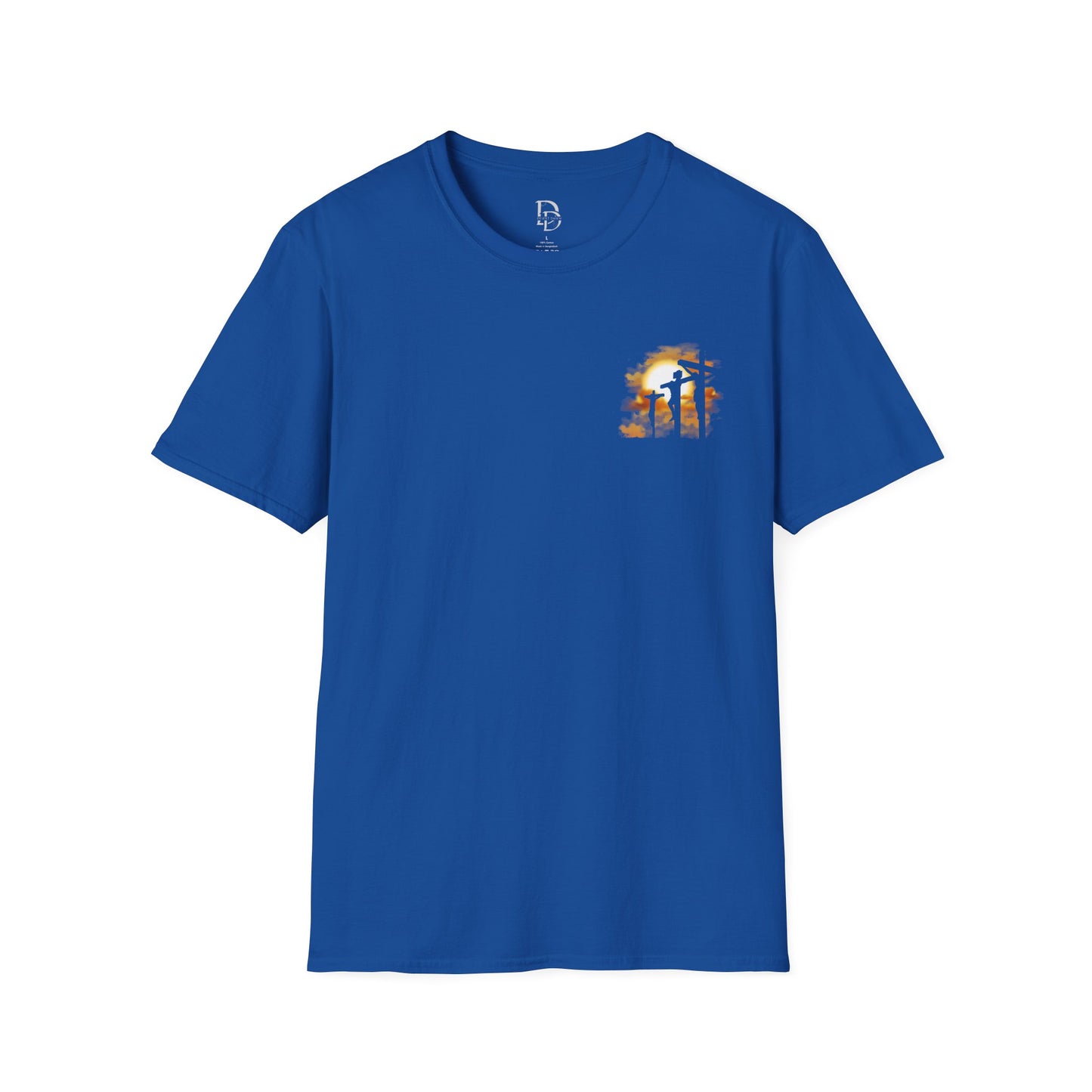 Christian T-Shirt Blessed loved and led