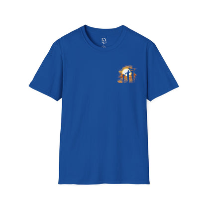 Christian T-Shirt Blessed loved and led