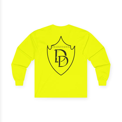 Desert Dawn Shield Design Long Sleeve Tee