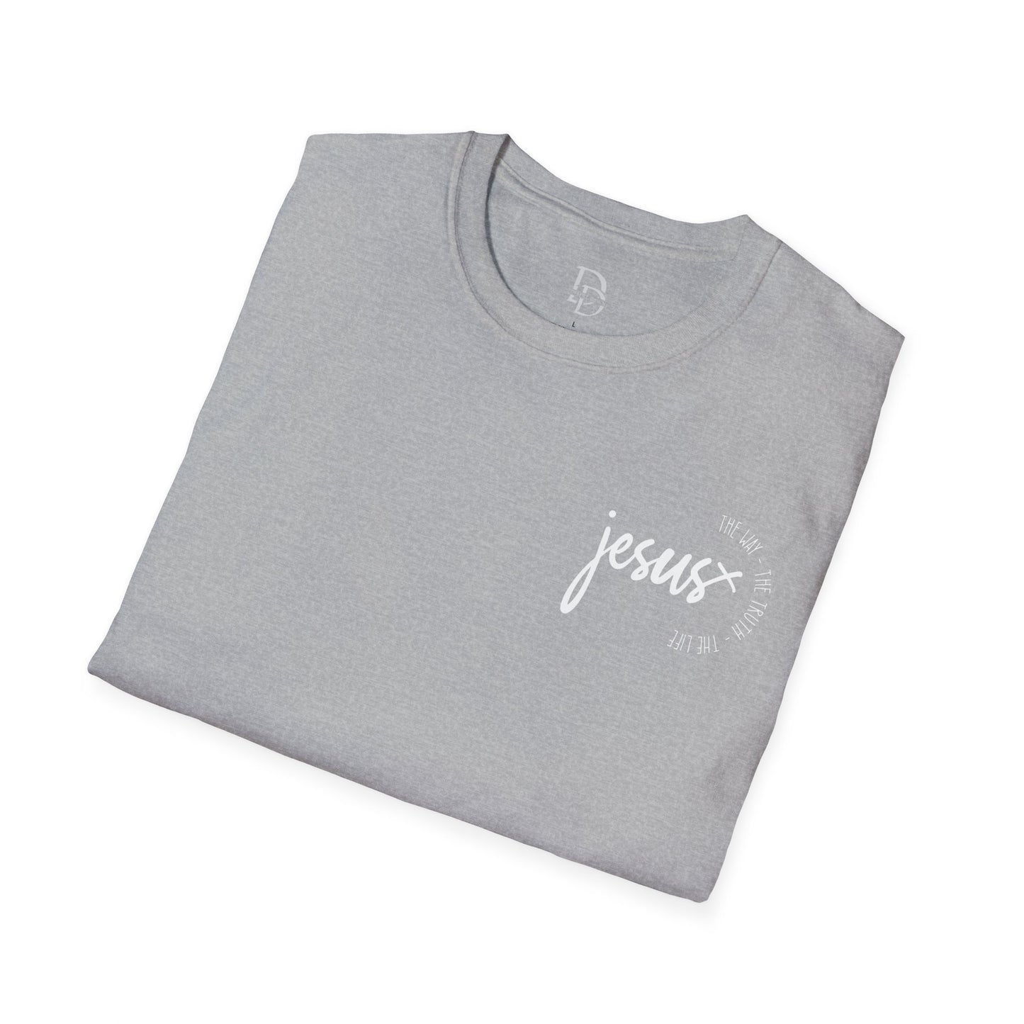 Inspirational Graphic Tee Jesus Design