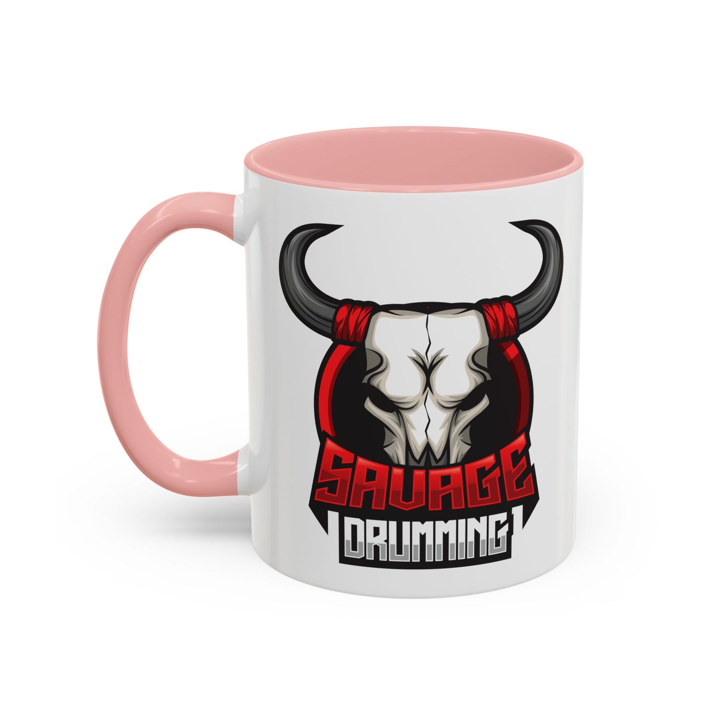 Savage Drumming Accent Coffee Mug | 11 & 15oz |