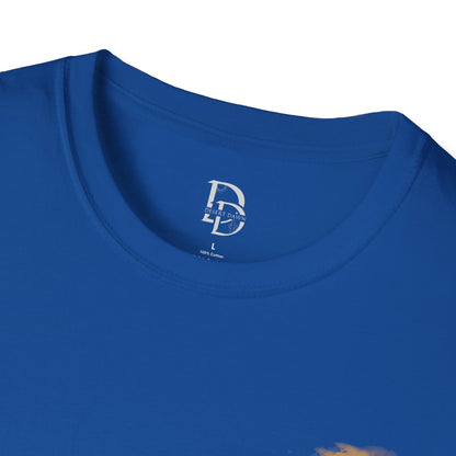 Christian T-Shirt Blessed loved and led