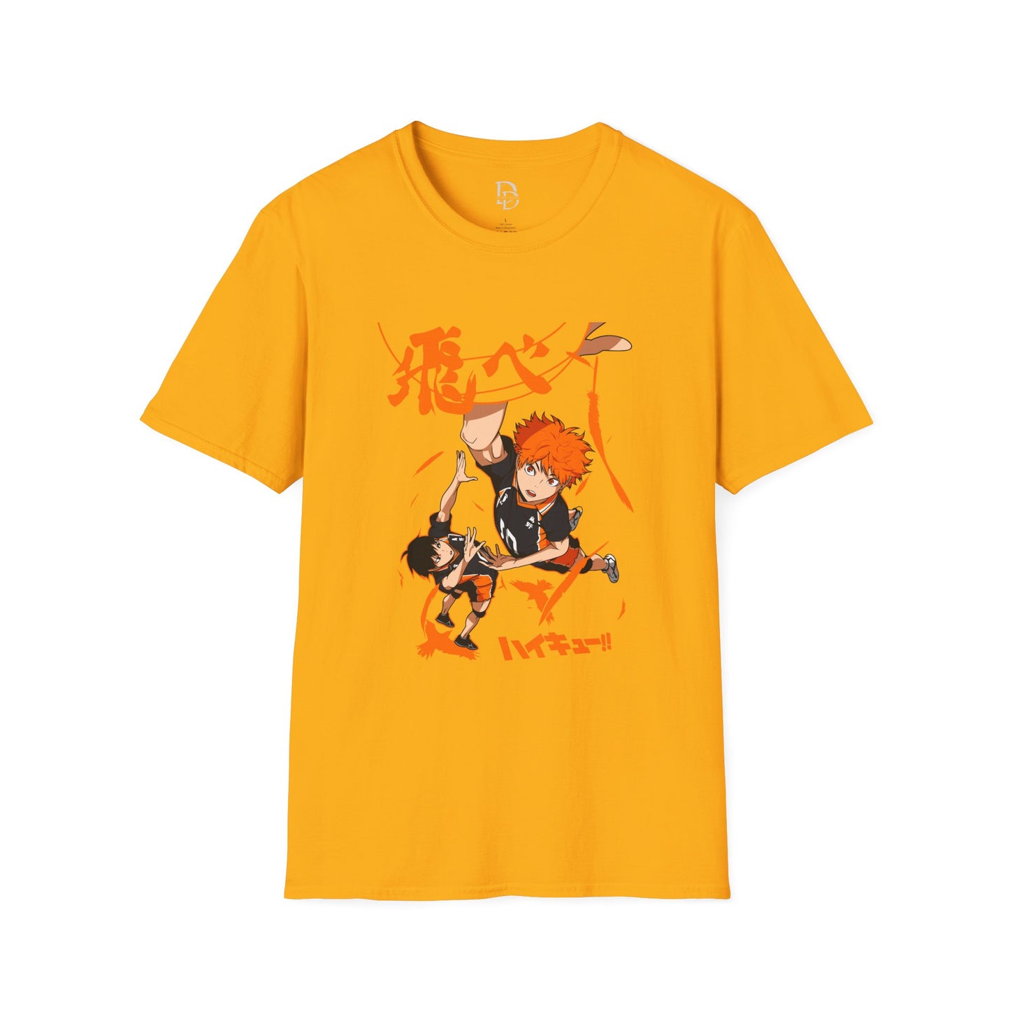 Anime Spiking Volleyball T-Shirt