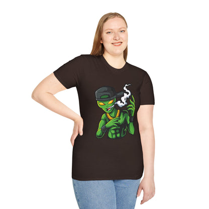 Alien Smoking T-Shirt