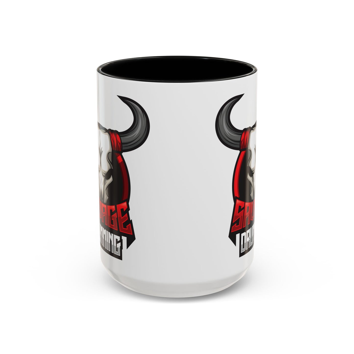 Savage Drumming Accent Coffee Mug | 11 & 15oz |