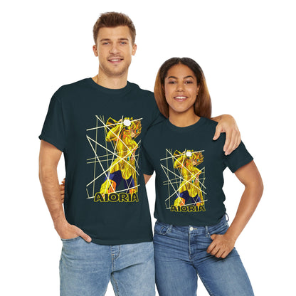 T-Shirt Aioria Anime Character Design