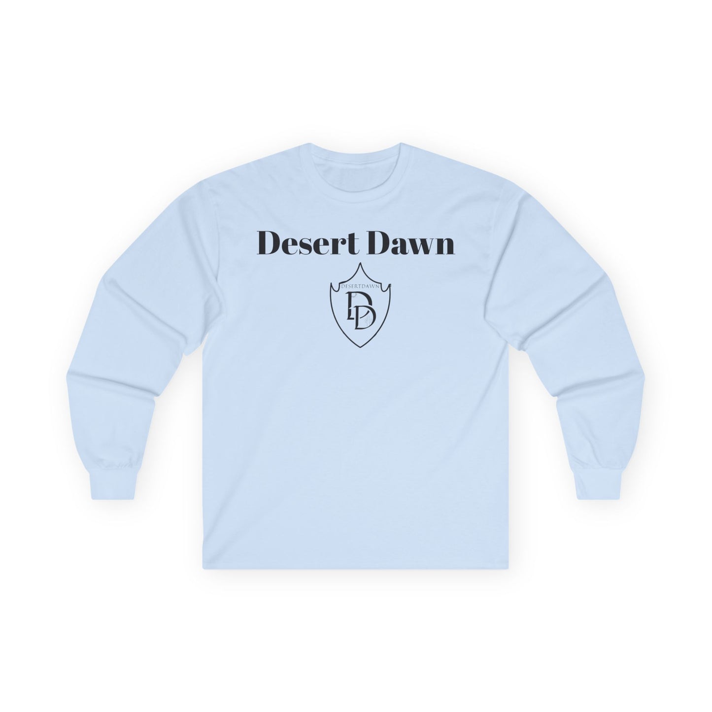 Desert Dawn Shield Design Long Sleeve Tee